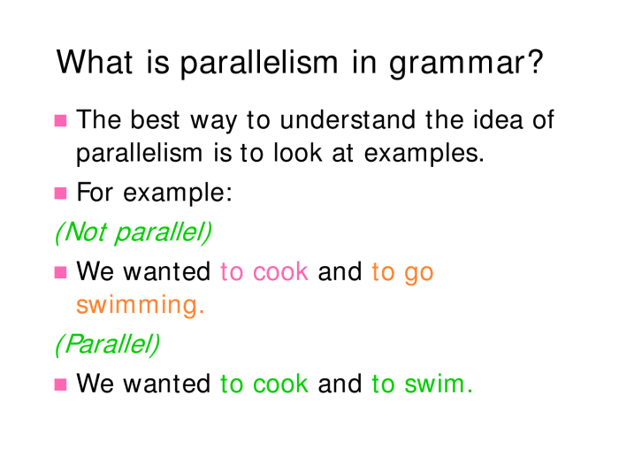 Which clause completes the sentence by creating parallelism